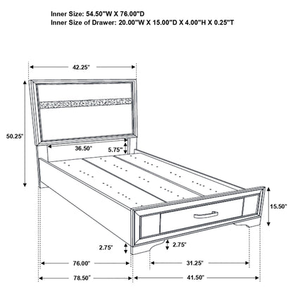 Annie - 4 Piece Bedroom Set
