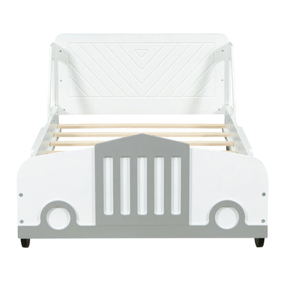 Car Shaped Platform Bed With Wheels