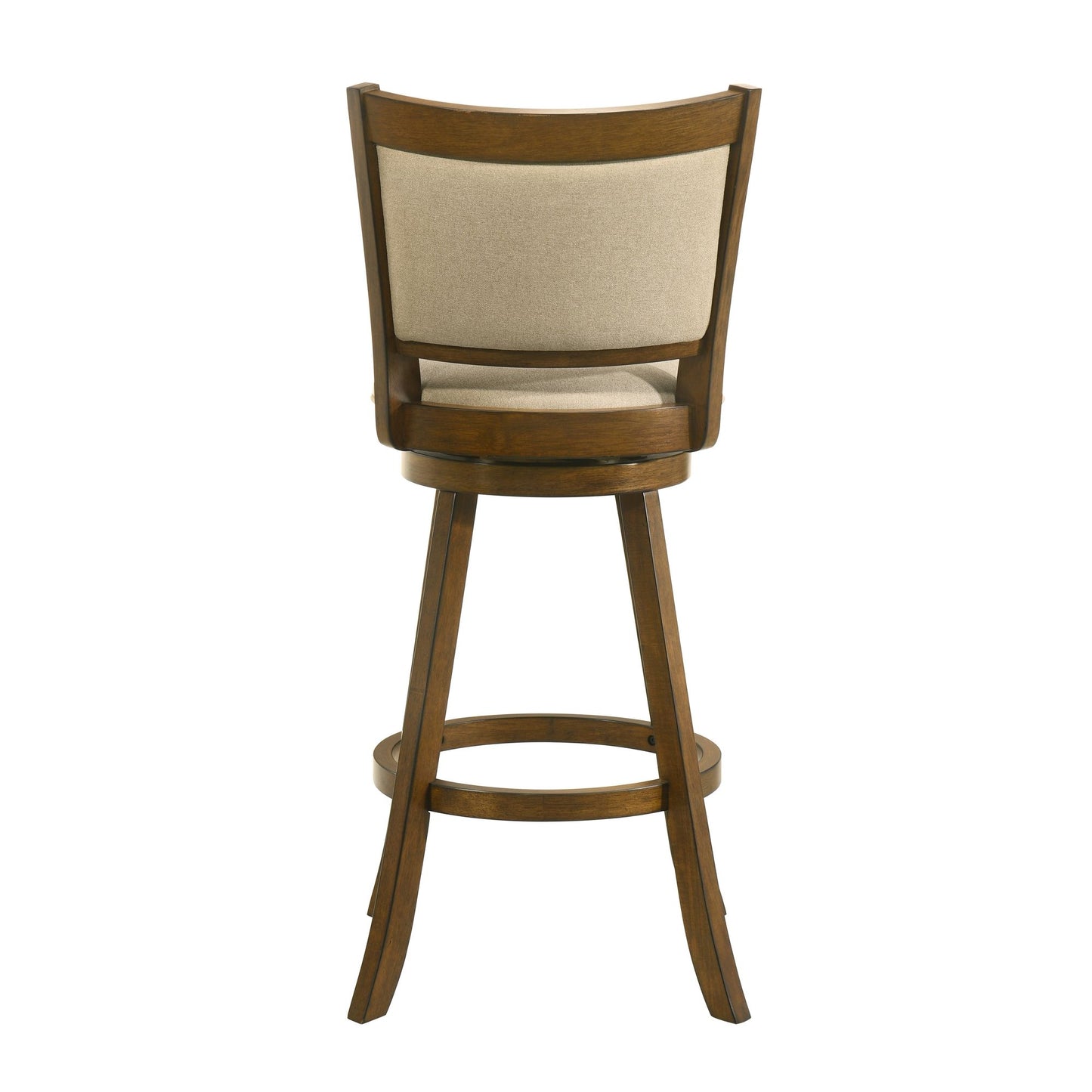 Aiden - Modern Farmhouse Swivel Wood Bar Height Kitchen Bar Stool