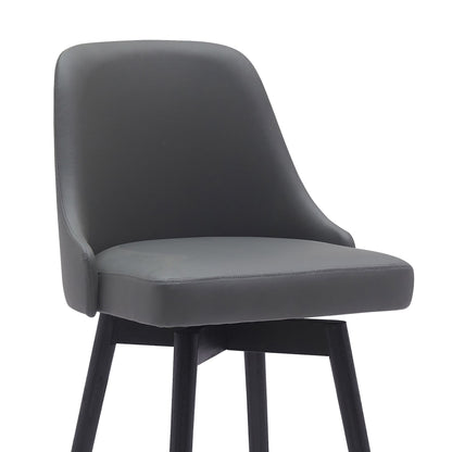Sicily - Swivel Wood Stool