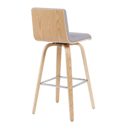 Vienna - Swivel Bar Stool - Light Brown Base