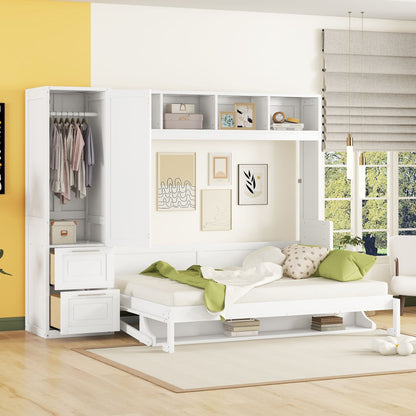 Murphy Wall Bed With Closet And Drawers