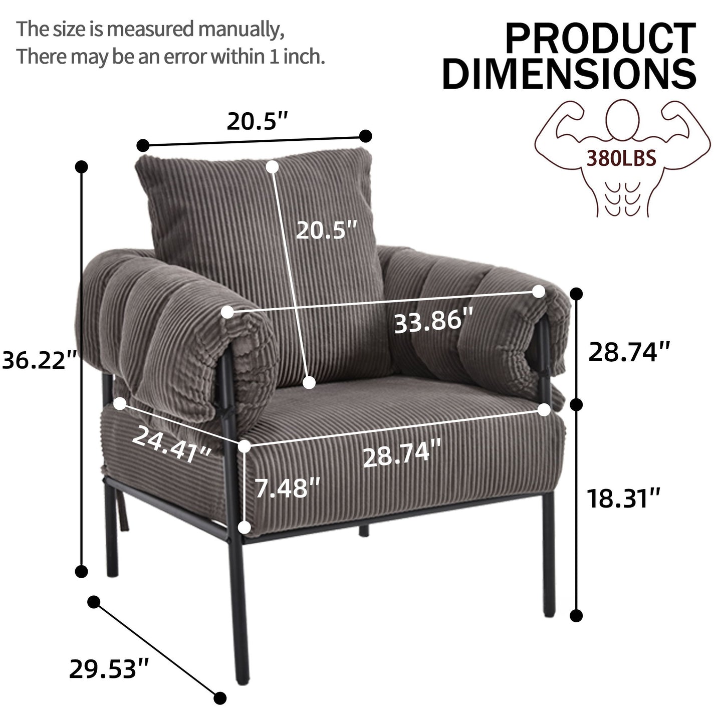 Modern Decorative Chair For Living Room
