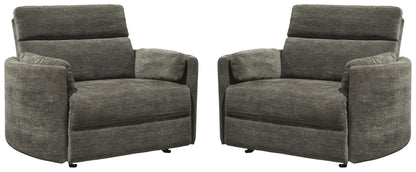 Radius Xl - Extra Wide Power Glider Recliner (Set of 2)