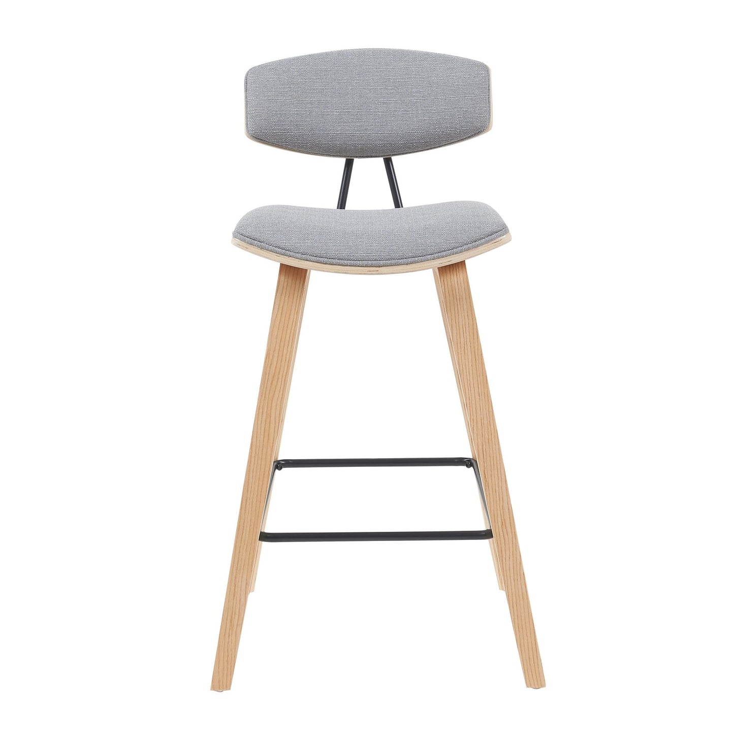 Fox - Swivel Bar Height Stool - Light Brown