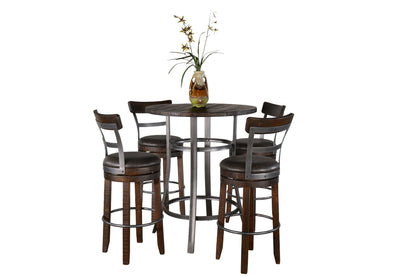 Metal Frame Counter Height Set