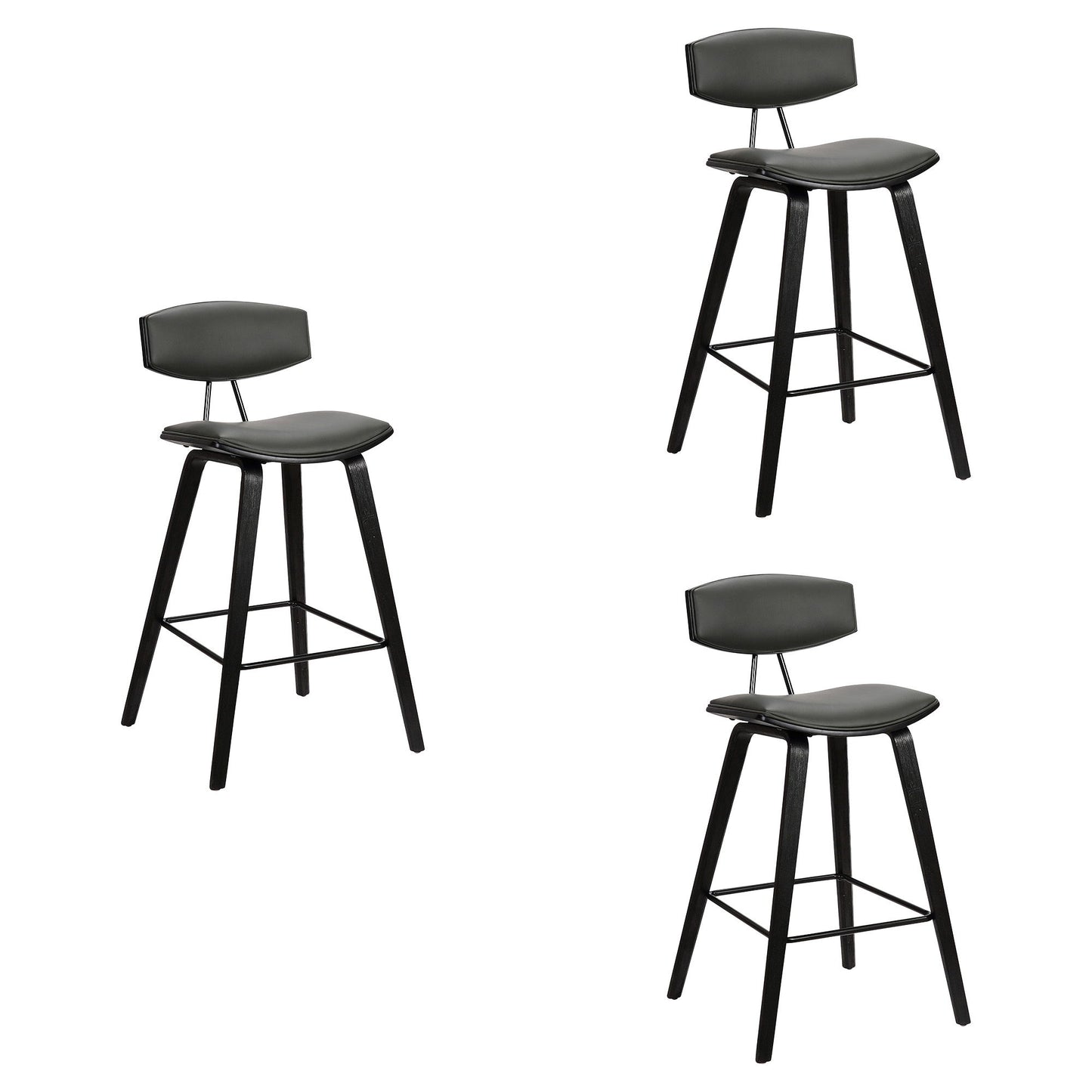 Fox - Mid-Century Modern Counter Stool