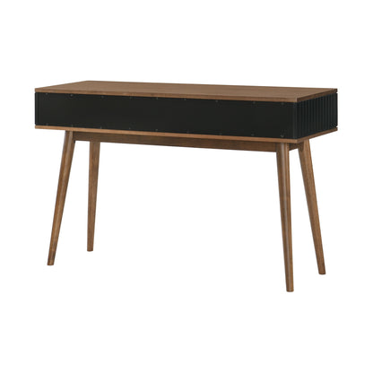 Amigo - Veneer Console Table - Black / Walnut