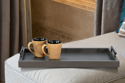 Tessa - Rectangular Wood Dining Table Tray