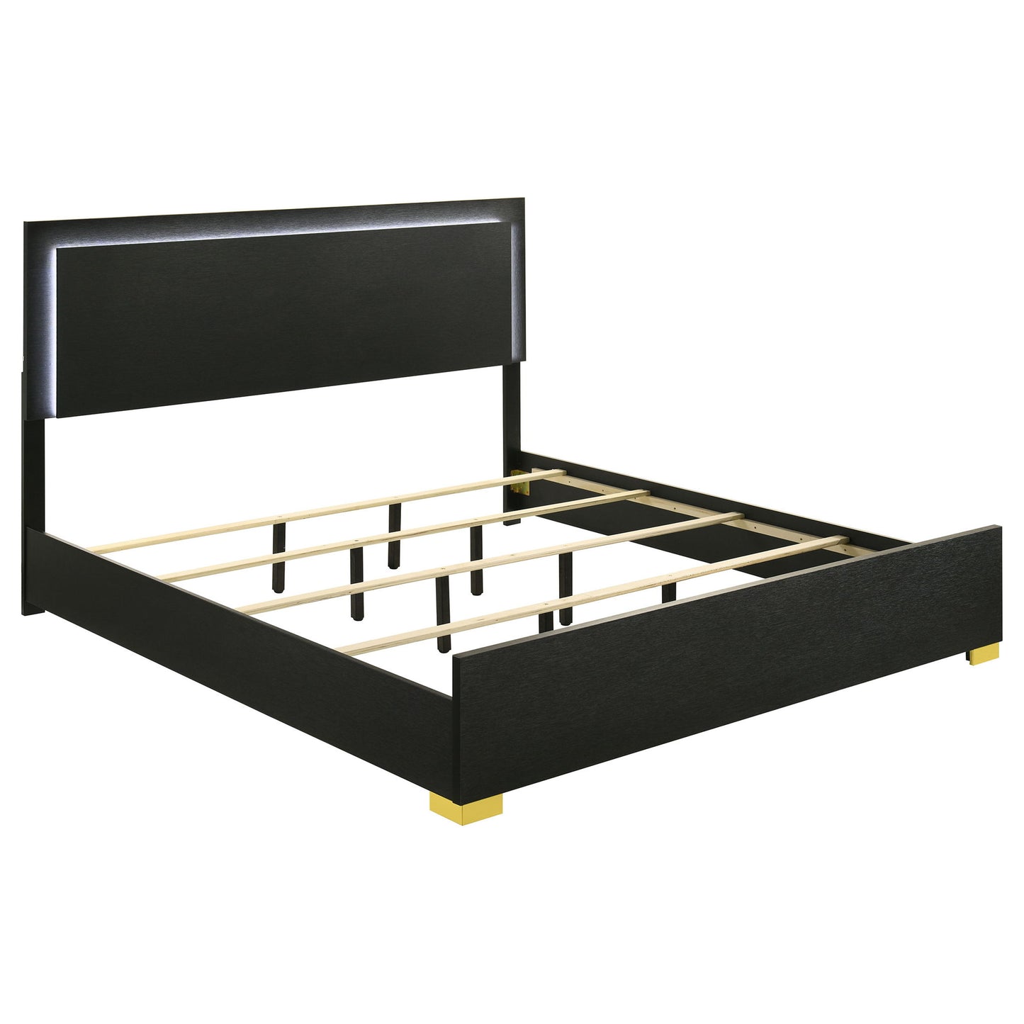 Jeremiah - Bedroom Set With LED Headboard