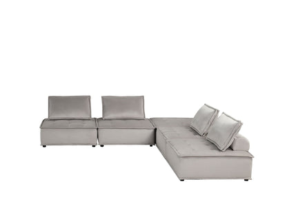 Anna - Stylish Sectional Sofa Ottoman