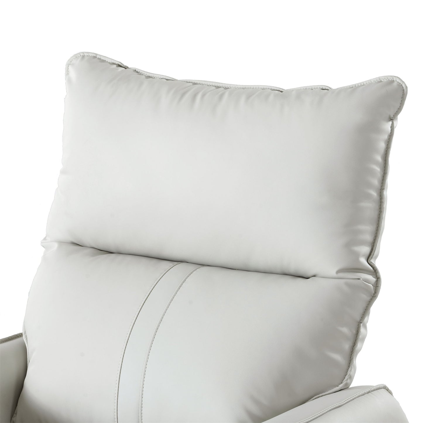 360° Modern Small Rocking Swivel Recliner Chair With Side Pocket