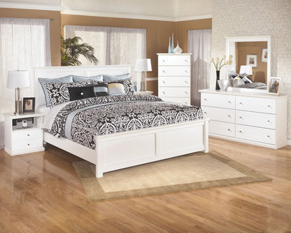 Bostwick Shoals - White - One Drawer Night Stand