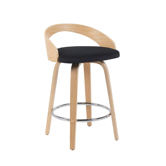 Sonia - Swivel Bar Height Stool - Brown