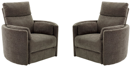 Radius - Power Swivel Glider Recliner (Set of 2)