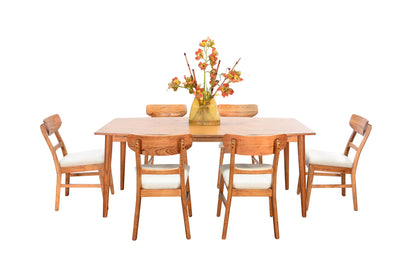 Mid-Century Wood Dining Set