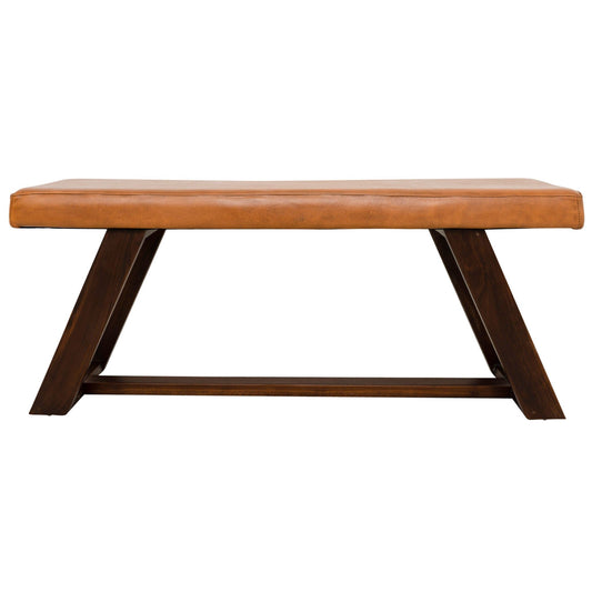 Marley - Genuine Leather Bench