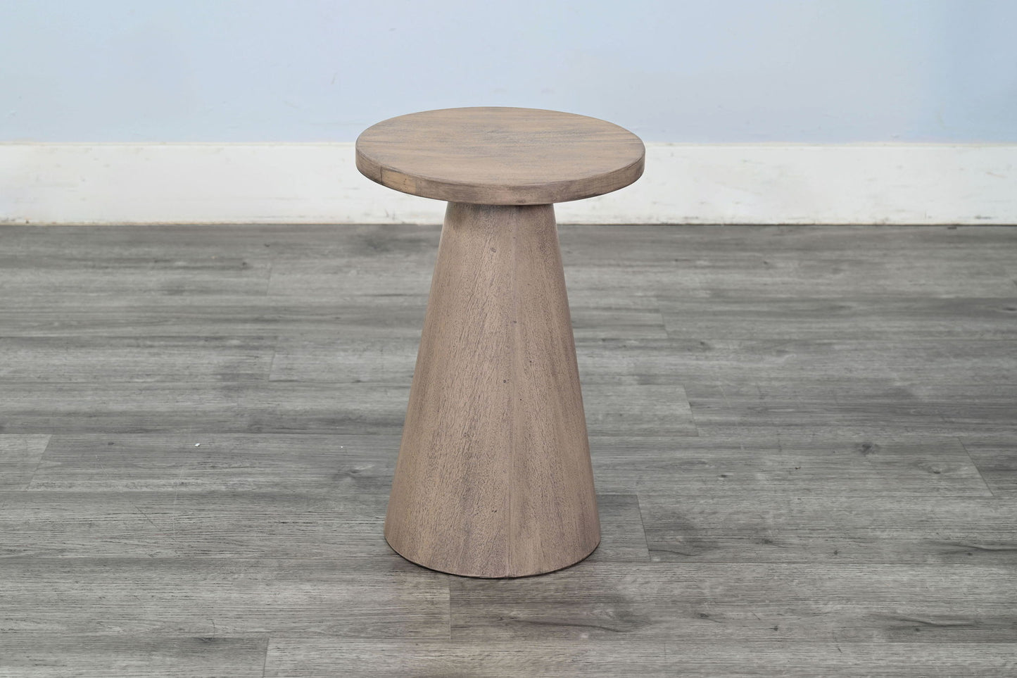 Felicity - Modern Solid Wood Pedestal Side Table