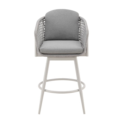 Rhodes - Outdoor Patio Swivel Bar Stool