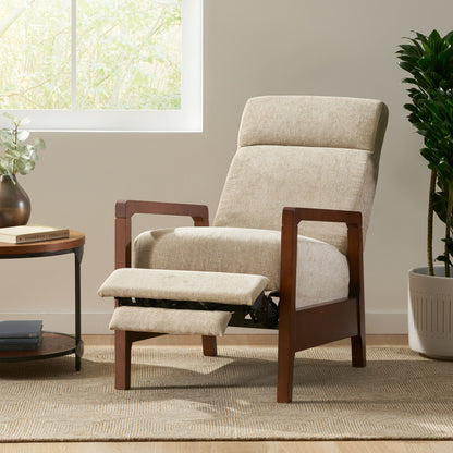 Contemporary Wide Hand Manual Club Recliner