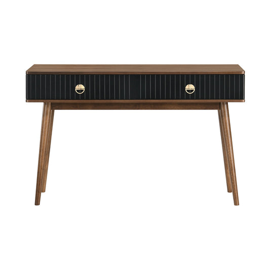 Amigo - Veneer Console Table - Black / Walnut
