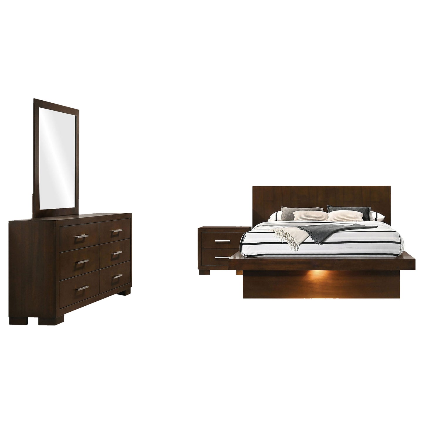Tokyo - LED Bedroom Set