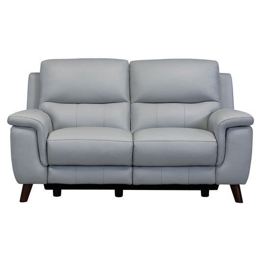 Lizette - Loveseat - Dark Brown / Dove Gray