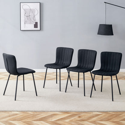 Luxury Minimalist Dining Chairs (Set of 4)