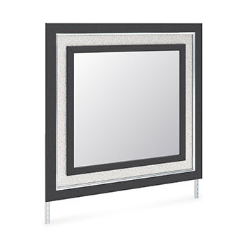 Zuraleus - Black - Bedroom Mirror