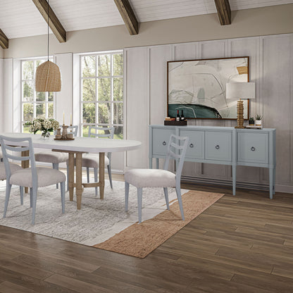 Breakfront - Sideboard - Light Blue