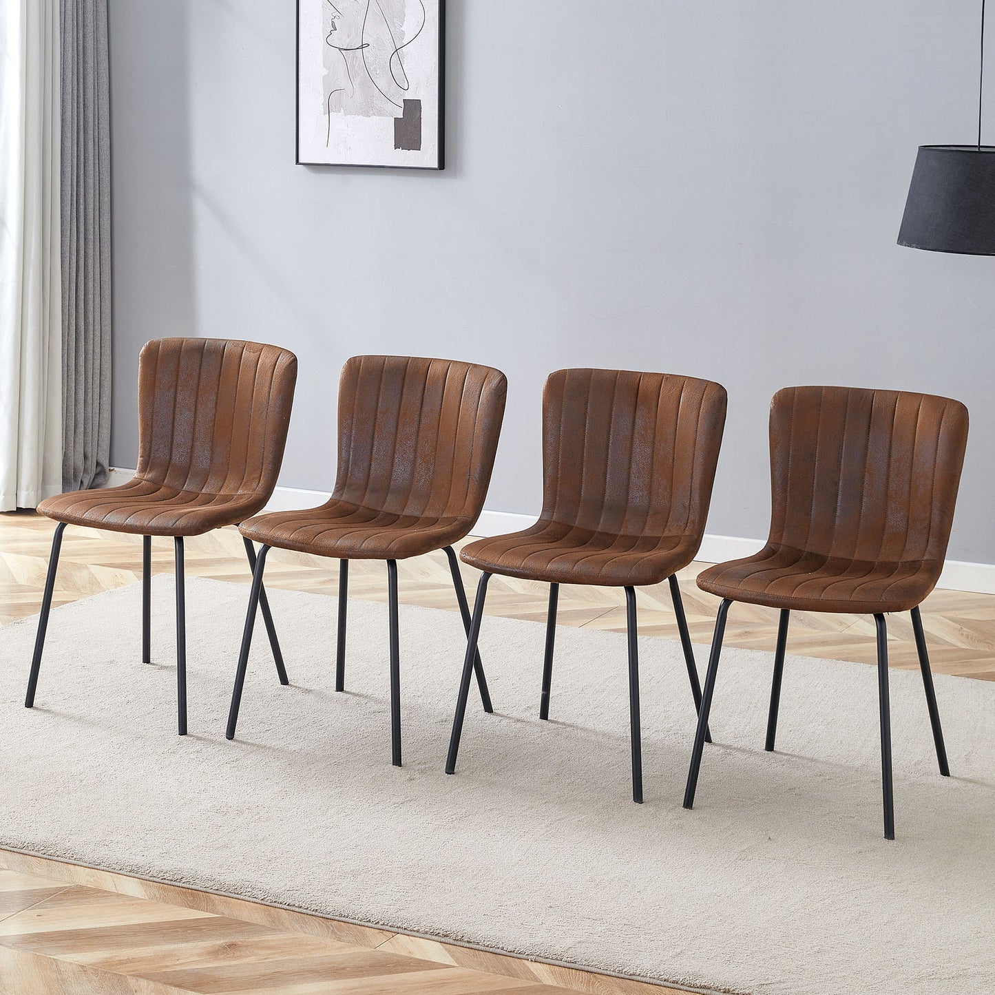 Luxury Minimalist Dining Chairs (Set of 4)