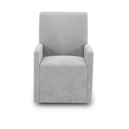 Escape - Dining Upholstered Caster Chair - Mirage Mist