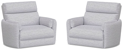 Radius Xl - Extra Wide Power Glider Recliner (Set of 2)