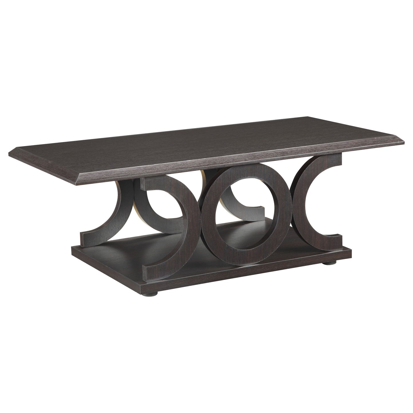 Monticello - 2 Piece Coffee And End Table Set - Cappuccino