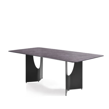 Zoey - Dining Set - Dark Gray Table