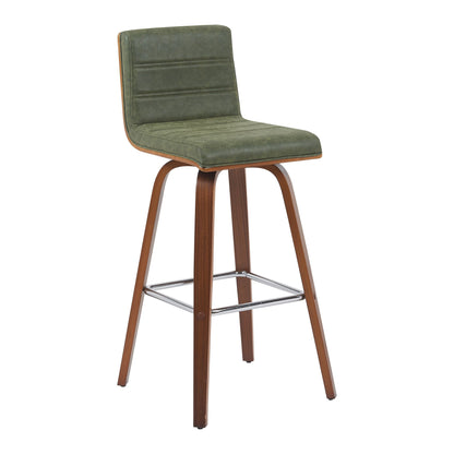 Vienna - Swivel Bar Stool - Walnut Base