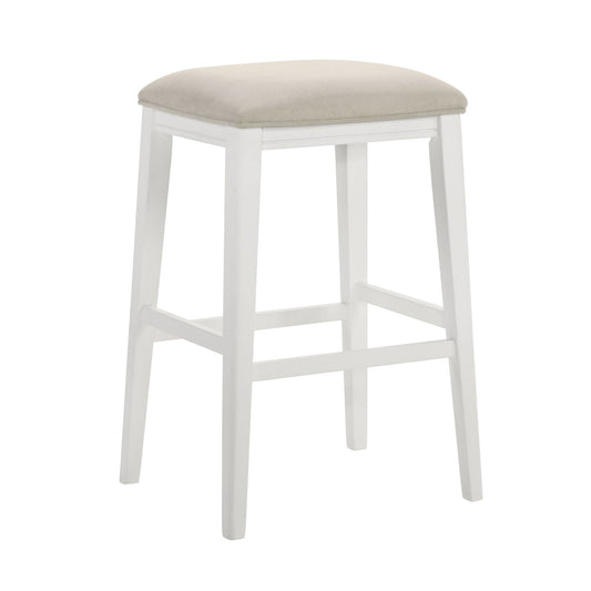 Jane - Contemporary Transitional Wood Bar Height Kitchen Bar Stool