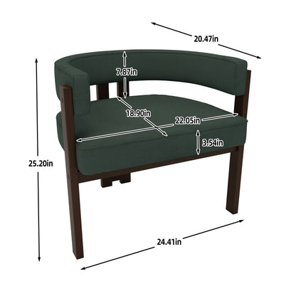 Modern Accent Teddy Upholstered Armchair