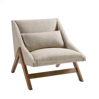 Chair With Removable Pillow - Brown