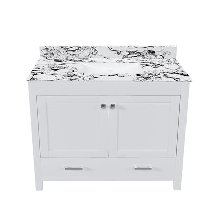 Bathroom Vanity & Storage - White
