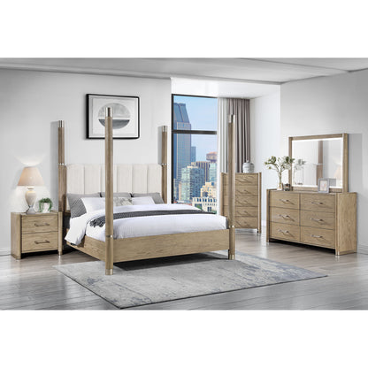 Sarai - Bed With Upholstered Headboard
