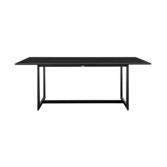 Cayman - Outdoor Patio Dining Table - Black