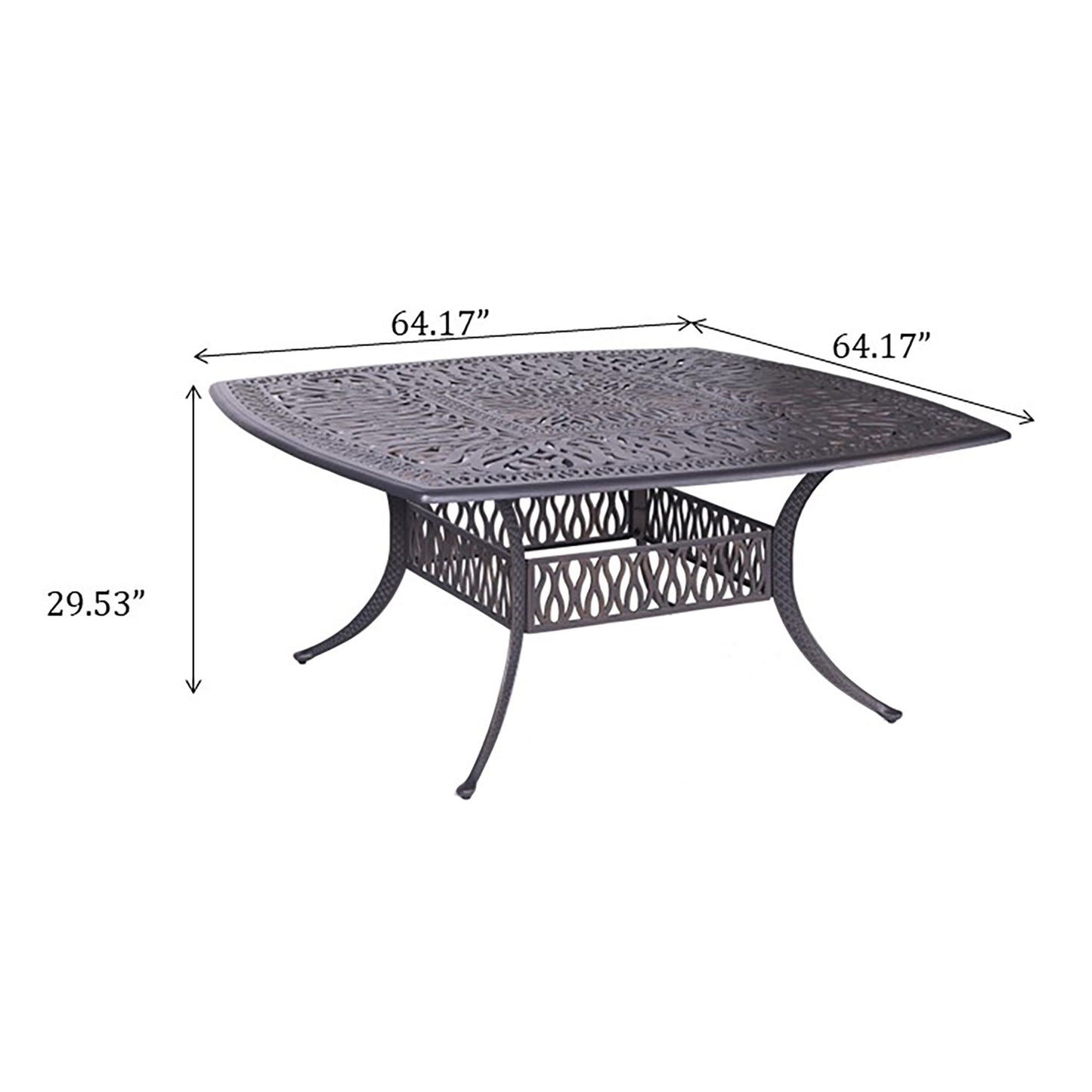 Square Dining Table - Desert Night
