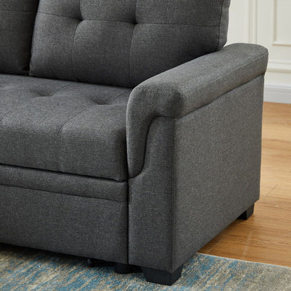 Sierra - Reversible Sleeper Sectional Sofa With Storage Chaise