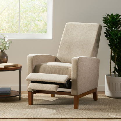 Contemporary Wide Manual Club Recliner