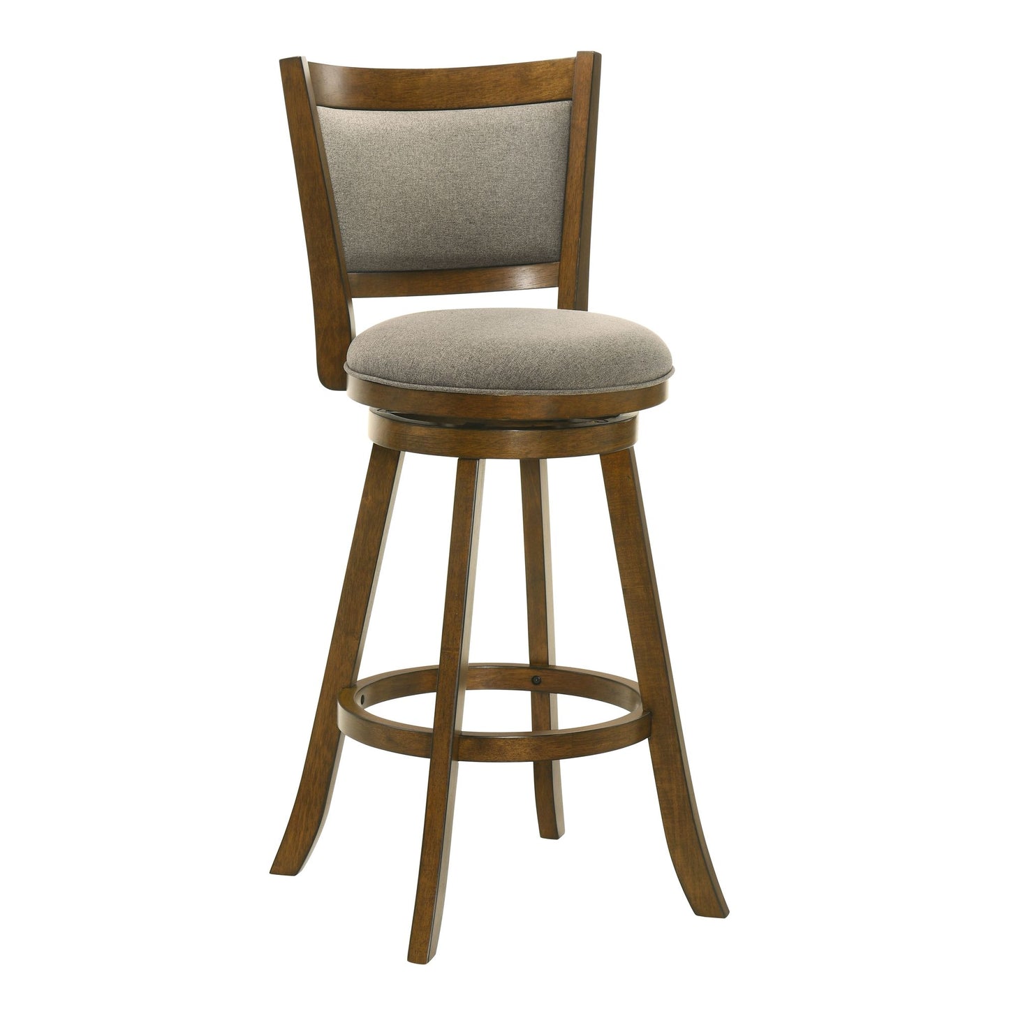 Aiden - Modern Farmhouse Swivel Wood Bar Height Kitchen Bar Stool
