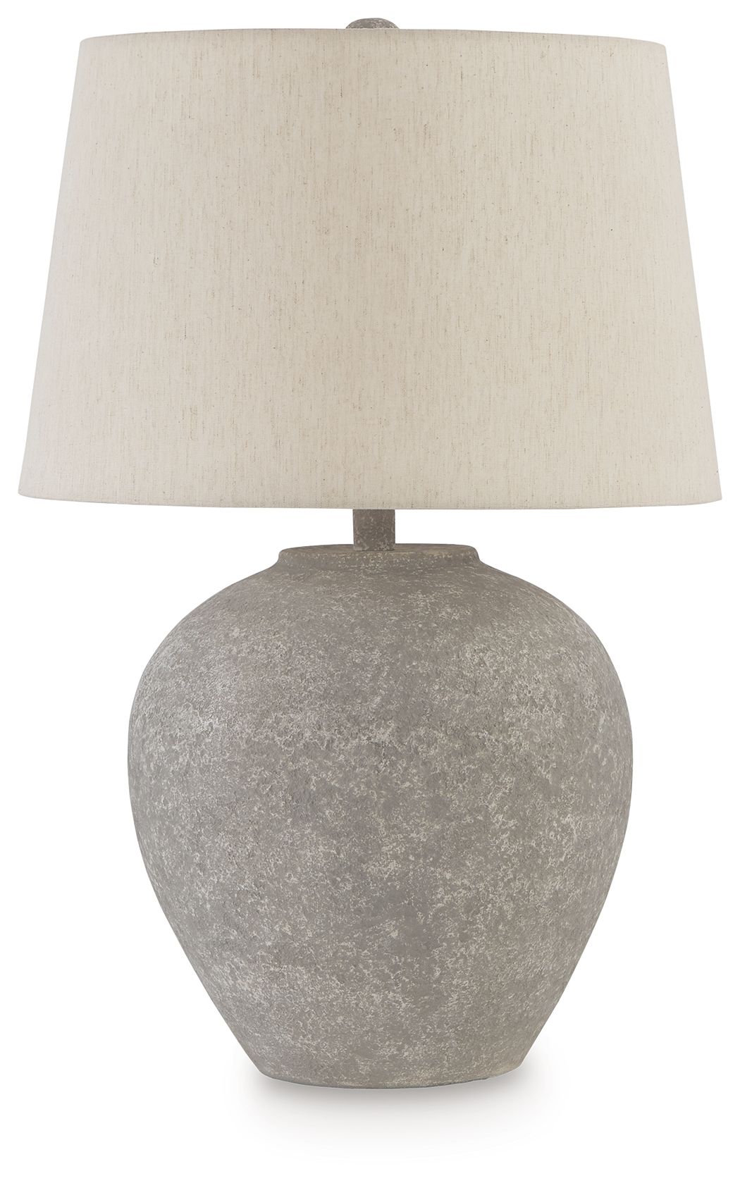Dreward - Paper Table Lamp - Distressed Gray