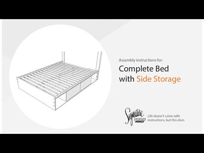 Arloster - Upholstered Panel Bed